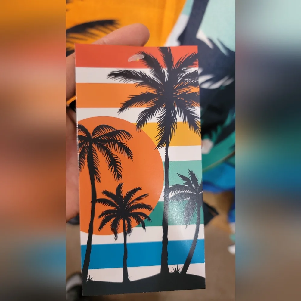 Summer Deal🏷 Tropical Sunset Design Beach Towel